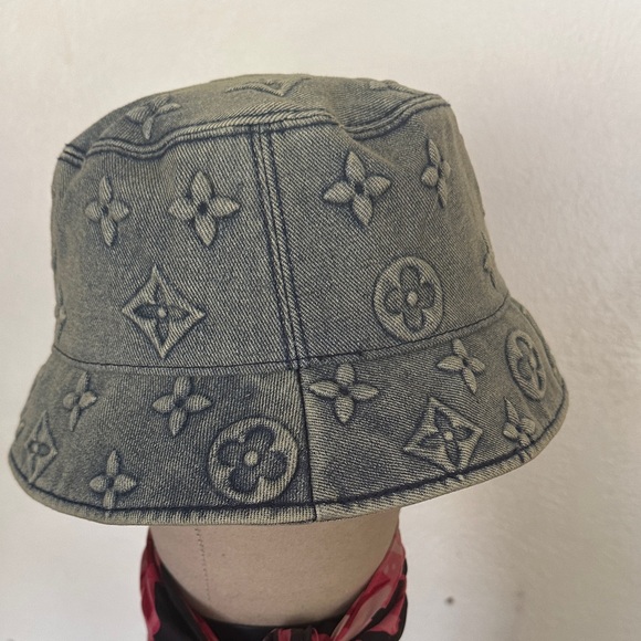 Designer Denim Bucket Hat - Picture 1 of 4
